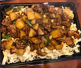 新疆大盘鸡的做法