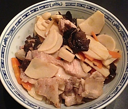 五花肉炒冬笋的做法