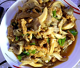 蘑菇炒肉的做法