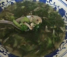 香菇油菜汤的做法