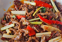嫩滑的秘密泡椒牛肉丝的做法