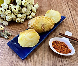 #餐桌上的春日限定#简单三步微波炉烤白薯的做法