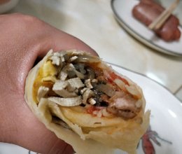 #巨下饭的家常菜#卷饼呀的做法