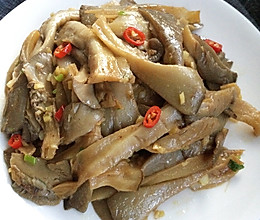 素炒平蘑的做法