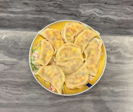 彩椒扇贝水饺的做法