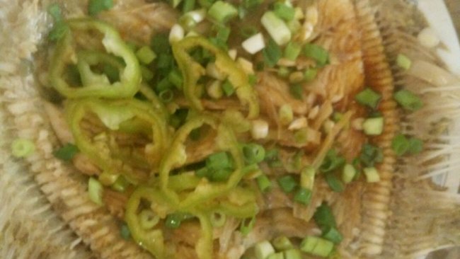 清蒸多宝鱼的做法