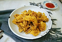 #花10分钟，做一道菜！#炸肉片的做法