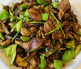 孜然鸡胗的做法