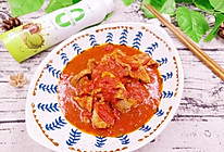 #纳福汇轻松喷出美味# 酸酸甜甜の番茄煮肉片的做法