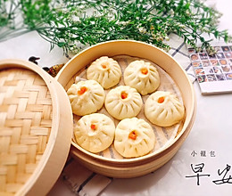 #馅儿料美食，哪种最好吃#早食+鲜肉小笼包的做法