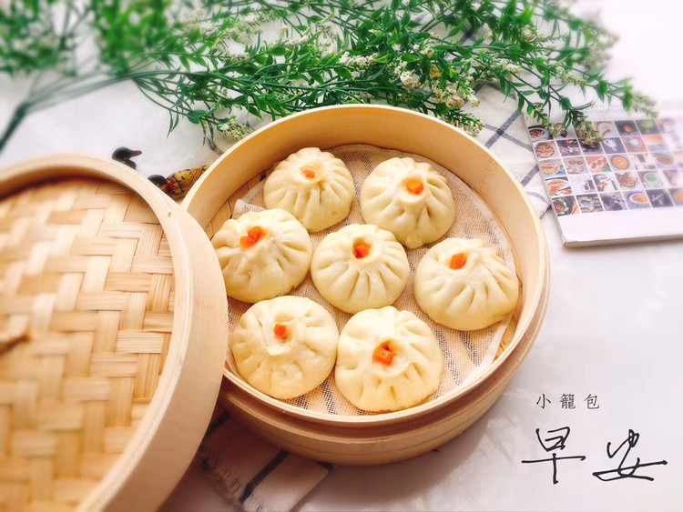 早食+鲜肉小笼包的做法