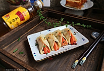 鲜虾韭菜肉锅贴#金龙鱼外婆乡小榨菜籽油 外婆的食光机#的做法