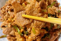 #肉食主义#尖椒炒羊肉，味道一级棒！的做法