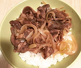 牛丼的做法