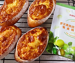 #太古烘焙糖 甜蜜轻生活#最近大火的岩烧乳酪面包的做法