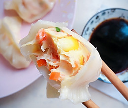 低脂饺子——蔬菜鸡肉水饺的做法