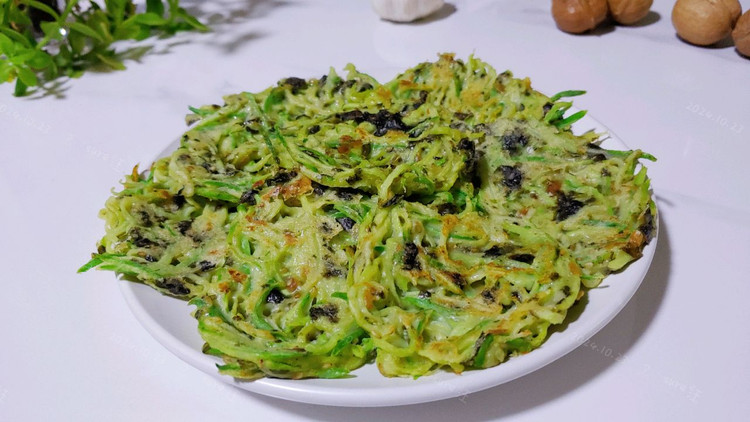 蛋香海苔萝丝饼的做法