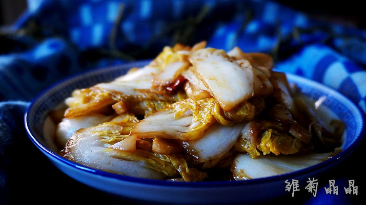 潜意识记得的醋溜白菜的做法