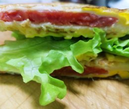 三明治，简单又营养的早餐的做法