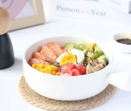 三文鱼波奇饭的做法