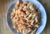 番茄炒花菜的做法