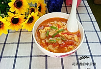 西红柿鸡蛋疙瘩汤(实用早餐系列)的做法