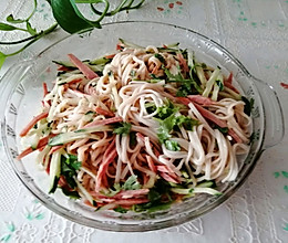 #夏日消暑，非它莫属#凉拌面的做法