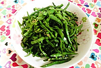 清炒眉豆的做法
