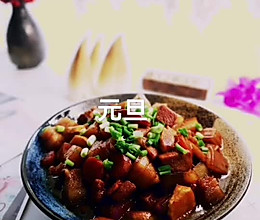 冬笋红烧肉#“新年好”#的做法