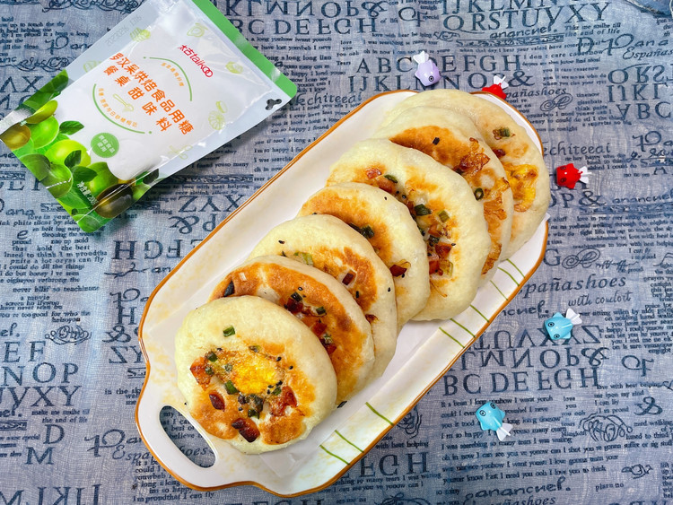 发面太阳饼（早餐饼）的做法