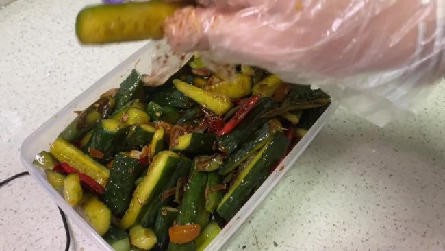 黄瓜小咸菜的做法