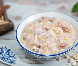 香芋眉豆粥的做法