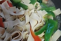 青椒干豆腐的做法