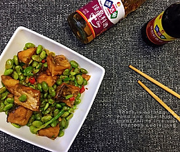 青鱼干焖毛豆米的做法