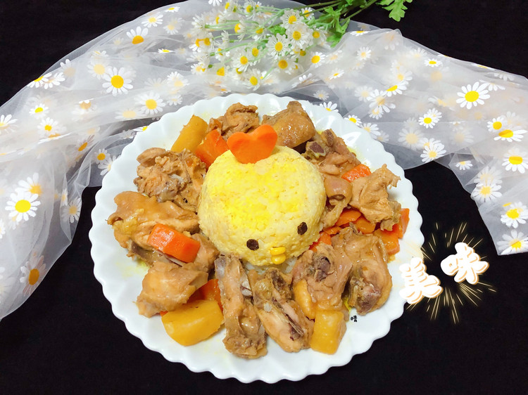 小鸡咖喱土豆鸡饭㊙️的做法