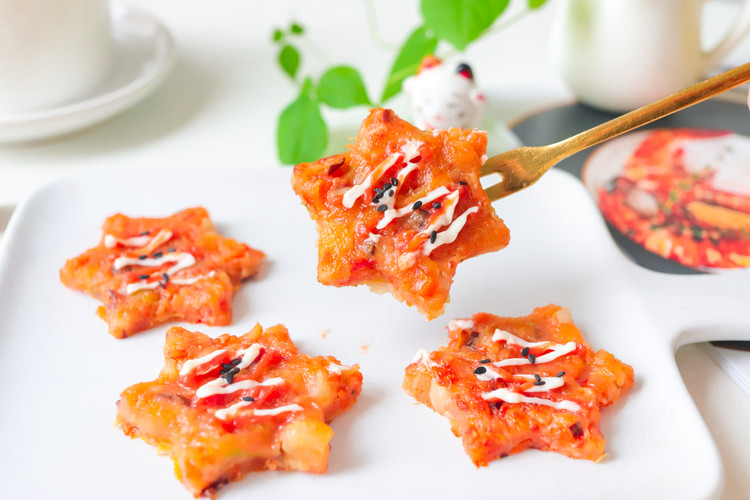 蔬菜星星饼的做法