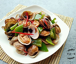 辣炒花蛤的做法