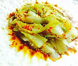 响油娃娃菜的做法