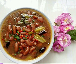 腌菜红豆的做法