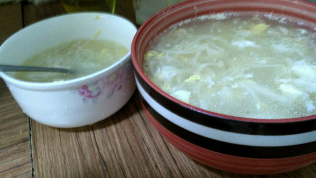 金针菇蛋花汤的做法