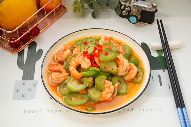 丝瓜炒虾仁的做法