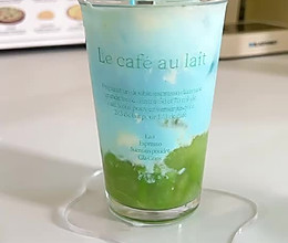 蓝柑青提牛乳｜走进宫崎骏的画中世界的做法