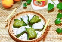 清明小食～双色低脂叶儿粑的做法