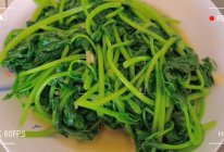 蒜蓉炒红薯叶的做法