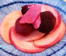 紫苏桃子姜的做法