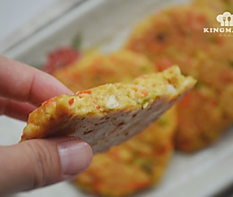 #餐桌上的春日限定#快手早餐～豆腐蔬菜饼的做法