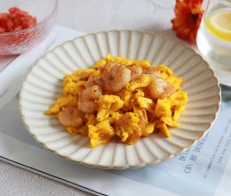 健康低卡家常菜——虾仁滑蛋的做法