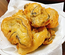 酥炸生蚝的做法