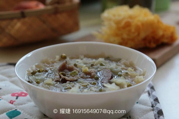 节气调理 | 绿豆银耳红枣羹的做法