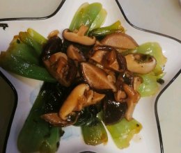 香菇菜心的做法